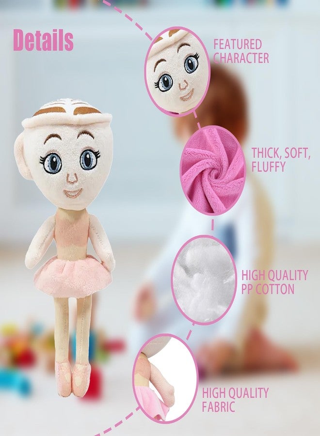 Rexinc Italian Brainrot Plush Toy 10 Inches Ballerina Cappuccina Soft Stuffed Meme Dolls for Collectors Cute Coffee Cup Plushie,Aesthetic Décor & Funny Gift Ideas（Ballerina Cappuccina） - Image 3